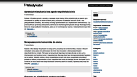 What Pamietnikwindykatora.pl website looked like in 2021 (2 years ago)