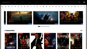 What Pencurimovies.me website looked like in 2021 (2 years ago)