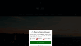 What Prokschi-immobilien.de website looked like in 2021 (2 years ago)