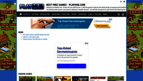 What Playhub.com website looked like in 2021 (2 years ago)