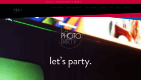 What Photopartyupload.com website looked like in 2021 (2 years ago)