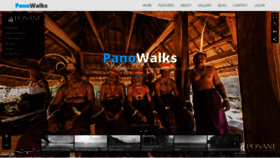 What Panowalks.com website looked like in 2021 (2 years ago)