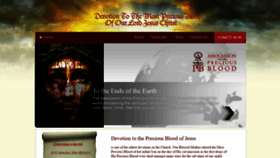 What Preciousbloodinternational.com website looked like in 2021 (2 years ago)
