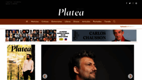What Plateamagazine.com website looked like in 2021 (2 years ago)