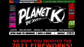 What Planetktexas.com website looked like in 2021 (2 years ago)