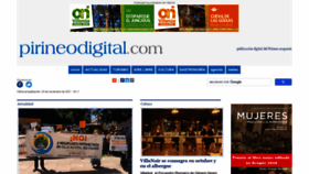 What Pirineodigital.com website looked like in 2021 (2 years ago)