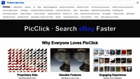 What Picclickimg.com website looked like in 2021 (2 years ago)