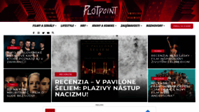 What Plotpoint.sk website looked like in 2021 (2 years ago)