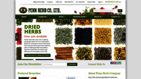 What Pennherb.com website looked like in 2021 (2 years ago)