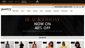 What Poetrystores.co.za website looked like in 2021 (4 years ago)