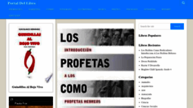 What Portallibro.com website looked like in 2021 (2 years ago)