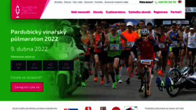 What Pardubickyvinarskypulmaraton.cz website looked like in 2021 (2 years ago)