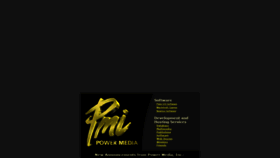 What Powermedia.com website looked like in 2021 (2 years ago)