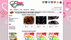 What Pinkespresso.com website looked like in 2021 (2 years ago)