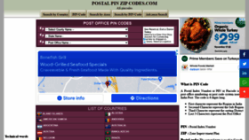 What Postalpinzipcodes.com website looked like in 2021 (2 years ago)