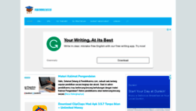 What Pendidikanmu.com website looked like in 2021 (2 years ago)