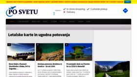 What Posvetu.si website looked like in 2021 (2 years ago)