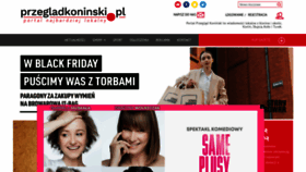 What Przegladkoninski.pl website looked like in 2021 (4 years ago)