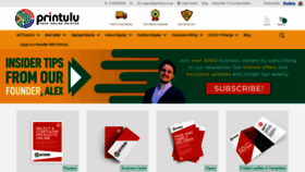 What Printulu.co.za website looked like in 2021 (2 years ago)