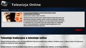 What Pinotv.pl website looked like in 2021 (2 years ago)