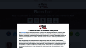 What Places-de-foot.com website looked like in 2021 (2 years ago)