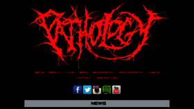 What Pathologyband.com website looked like in 2021 (2 years ago)