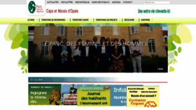 What Parc-opale.fr website looked like in 2021 (3 years ago)