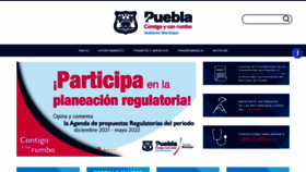 What Pueblacapital.gob.mx website looked like in 2021 (2 years ago)