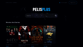 What Pelisplushd.vip website looked like in 2021 (2 years ago)