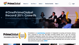 What Primeglobal.net website looked like in 2021 (2 years ago)