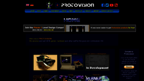 What Protovision.games website looked like in 2021 (2 years ago)