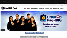 What Pagibigfund.gov.ph website looked like in 2021 (2 years ago)