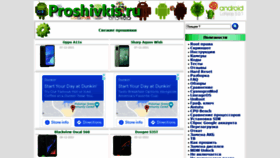What Proshivkis.ru website looked like in 2021 (2 years ago)