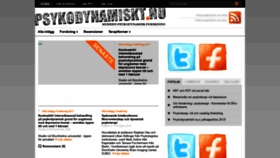 What Psykodynamiskt.nu website looked like in 2021 (2 years ago)