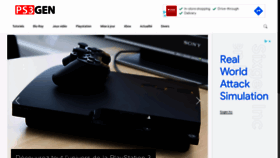 What Ps3gen.fr website looked like in 2021 (2 years ago)