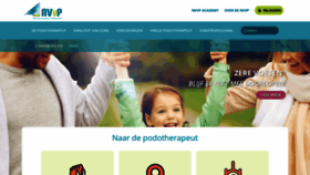 What Podotherapie.nl website looked like in 2021 (2 years ago)