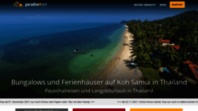 What Paradise4rent.de website looked like in 2021 (2 years ago)
