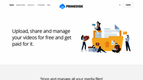 What Primedisk.in website looked like in 2021 (2 years ago)