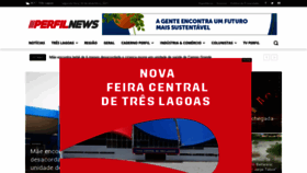 What Perfilnews.com.br website looked like in 2021 (2 years ago)