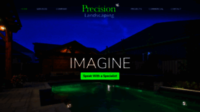 What Precisionlandscaping.ca website looked like in 2021 (3 years ago)