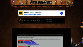 What Pristonworld.com website looked like in 2021 (2 years ago)