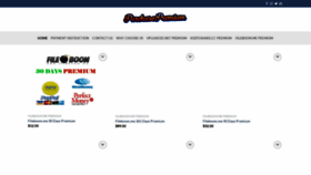 What Purchasepremium.com website looked like in 2021 (2 years ago)