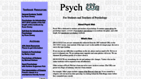 What Psywww.com website looked like in 2021 (2 years ago)