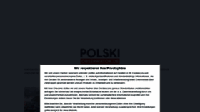 What Polskiobserwator.de website looked like in 2021 (3 years ago)