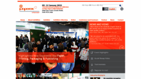 What Paperex-expo.com website looked like in 2021 (2 years ago)