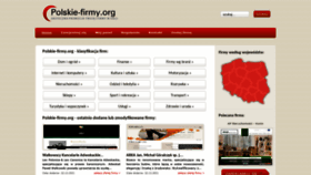 What Polskie-firmy.org website looked like in 2021 (2 years ago)