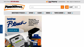 What Ptouchdirect.com website looked like in 2022 (2 years ago)