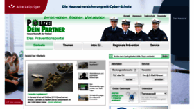 What Polizei-dein-partner.de website looked like in 2022 (2 years ago)