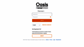 What Portal.oasisassistant.com website looked like in 2022 (2 years ago)