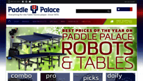 What Paddlepalace.com website looked like in 2022 (2 years ago)